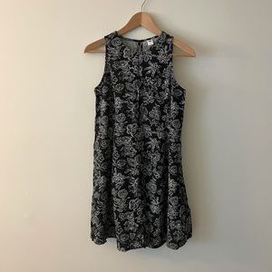 Boho black dress